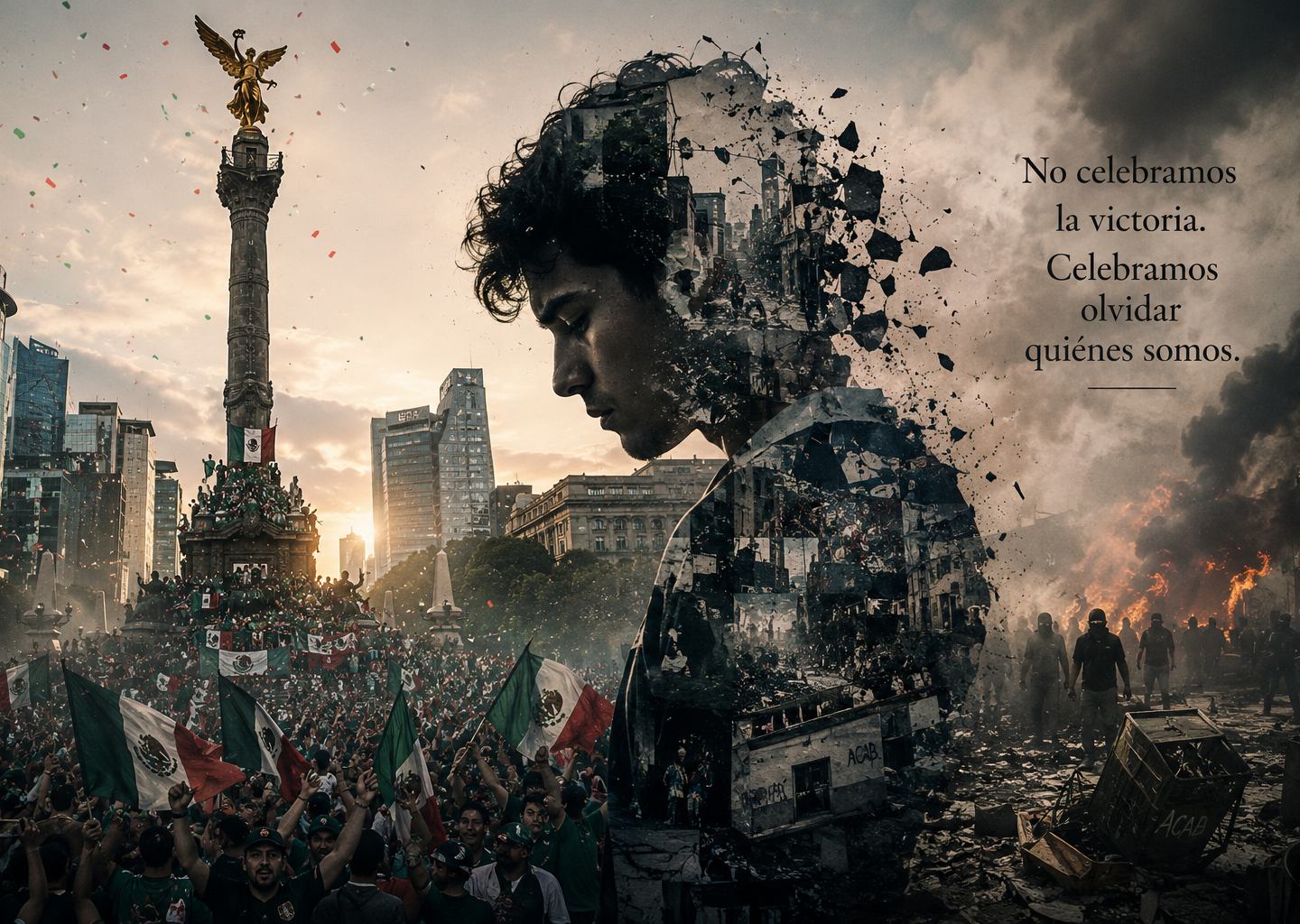 El país que celebra para olvidar que existe